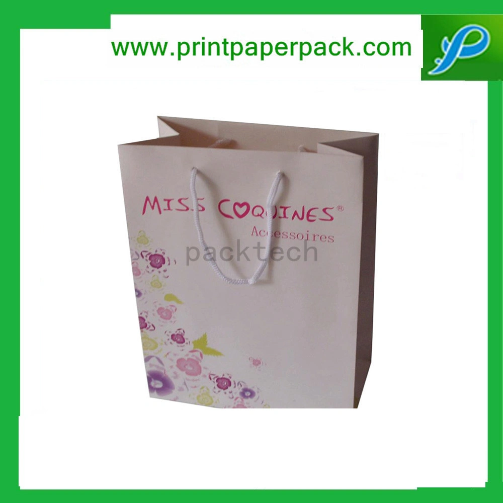 Attractive Custom Food Service Paper Shopping Packaging Bag