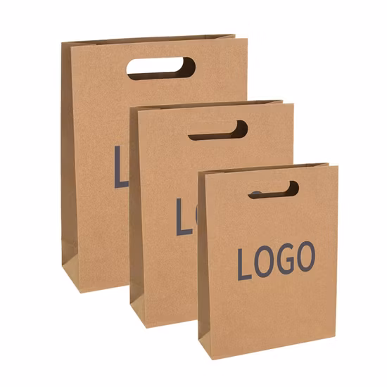 Geschenke aus Kraftpapier, Taschen für den Lebensmittelservice