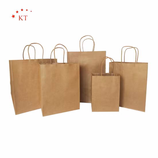 Individuell bedruckte Take-out-Taschen für den Lebensmittelservice im Großhandel